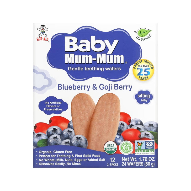 Hot Kid Baby Mum-Mum Gentle Teetthing Wafers 50g