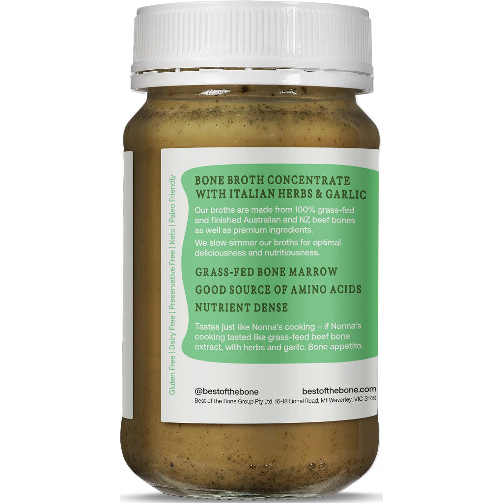 Best of the Bone Italian Herb & Garlic Bone Broth Concentrate 390g