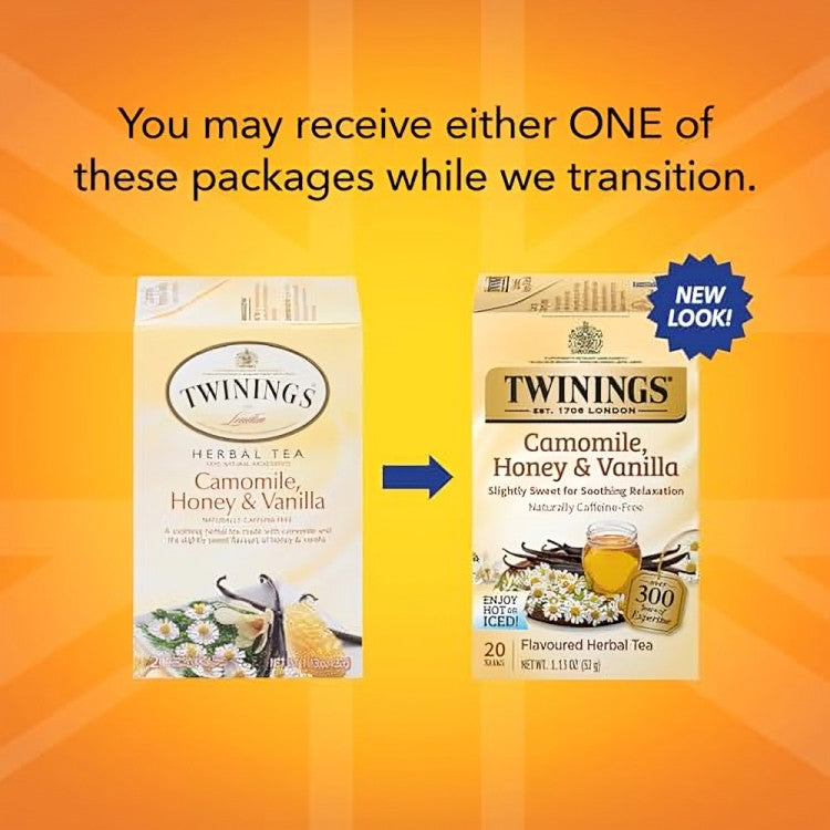 Twinings Camomile Honey & Vanilla, 20 Tea Bags