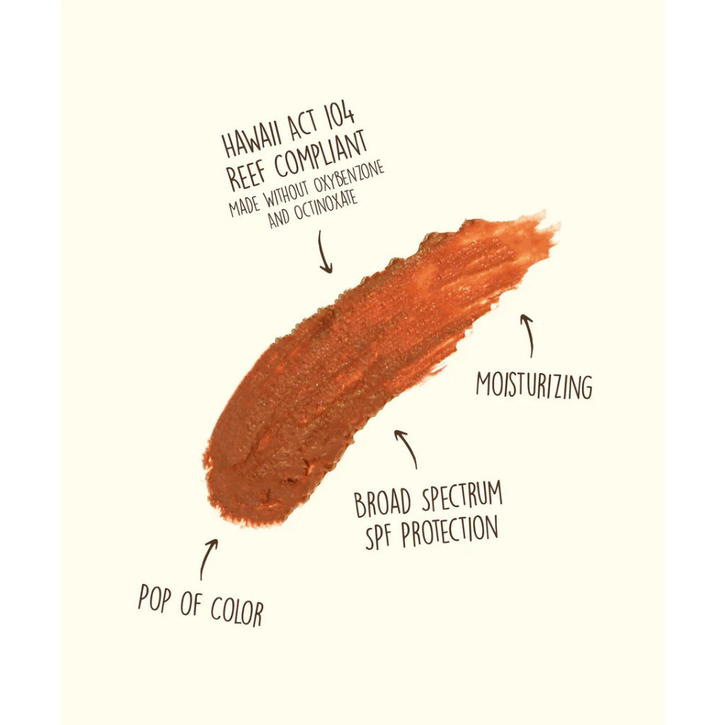Sun Bum Tinted Sunscreen Lip Balm Broad Spectrum SPF 15 -4.25g