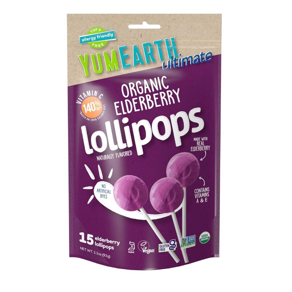 Yum Earth Assorted Organic Pops 87g