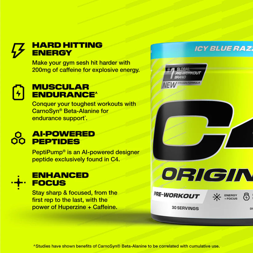 Cellucor C4 Original Watermelon Pre-Workout 267g