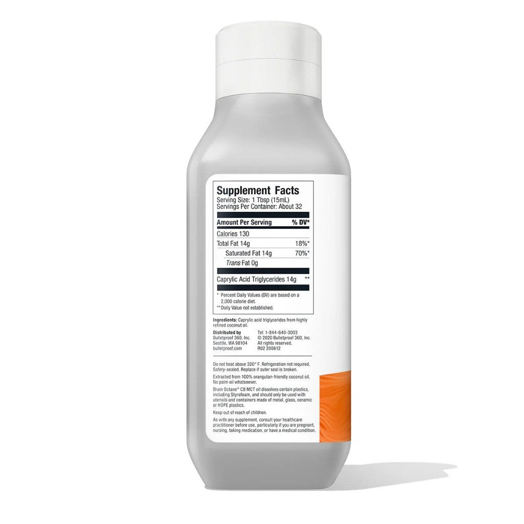 Bulletproof Brain Octane MCT Oil 473ml
