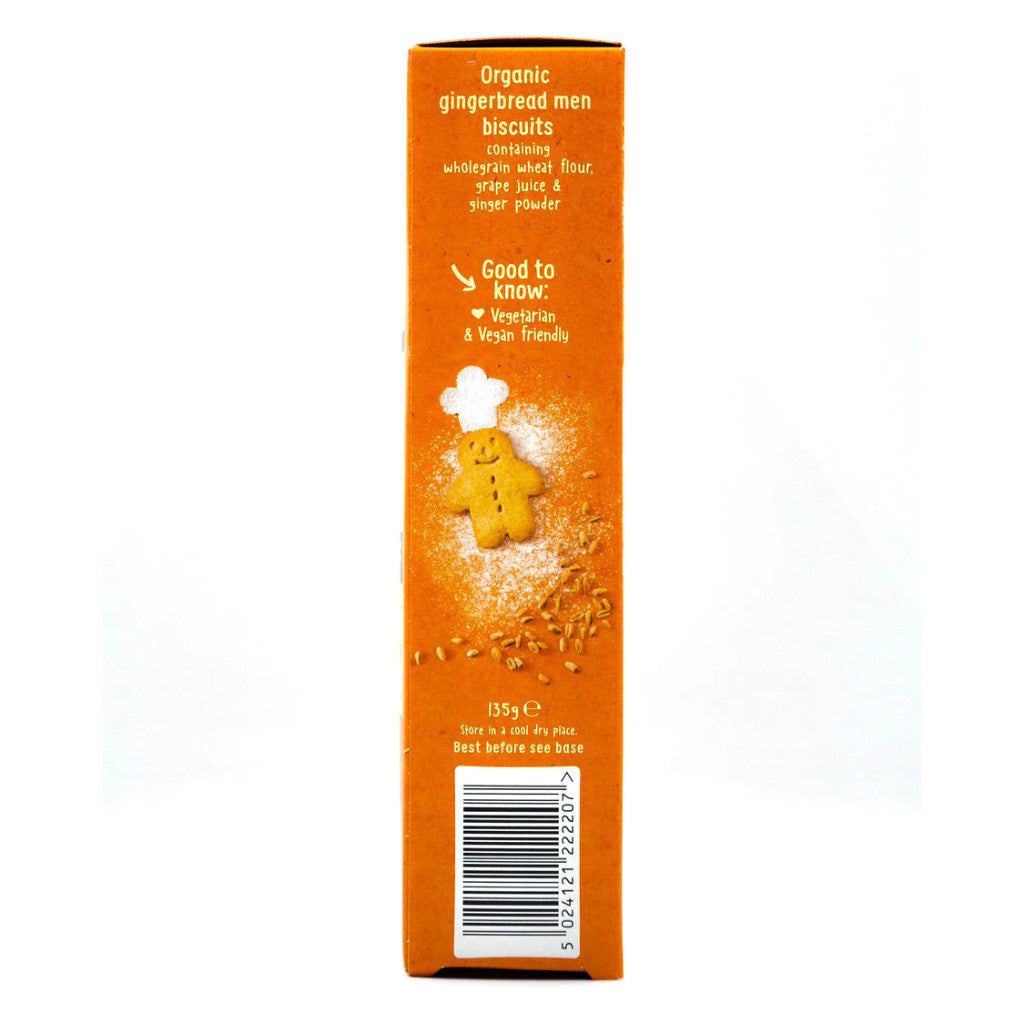 Organix Baby Food Gingerbread Men Biscuits 135g