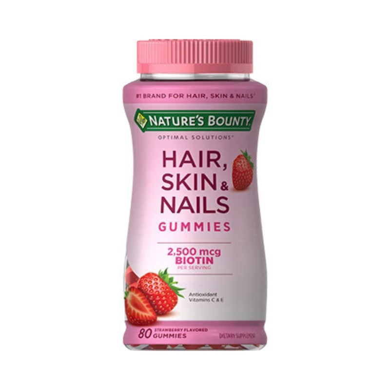 Nature's Bounty Hair, Skin & Nails Strawberry Gummies