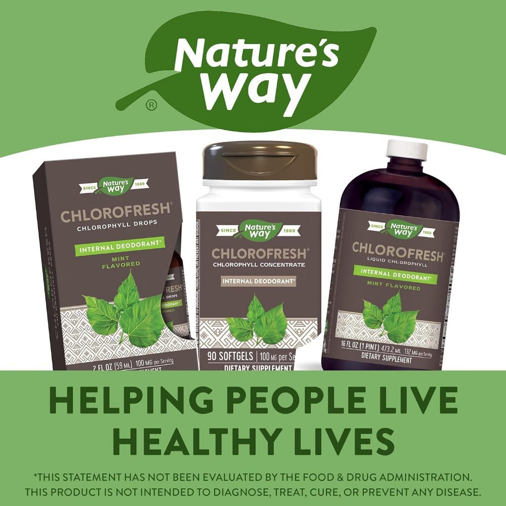 Nature's Way Chlorofresh Chlorophyll Drops Mint 59 ml