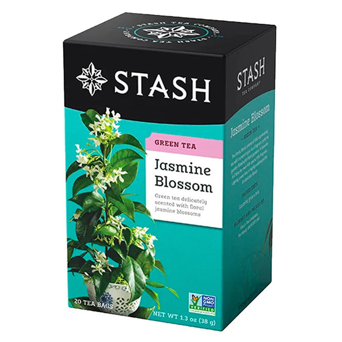 Stash Jasmine Blossom Green Tea, 20 Tea Bags