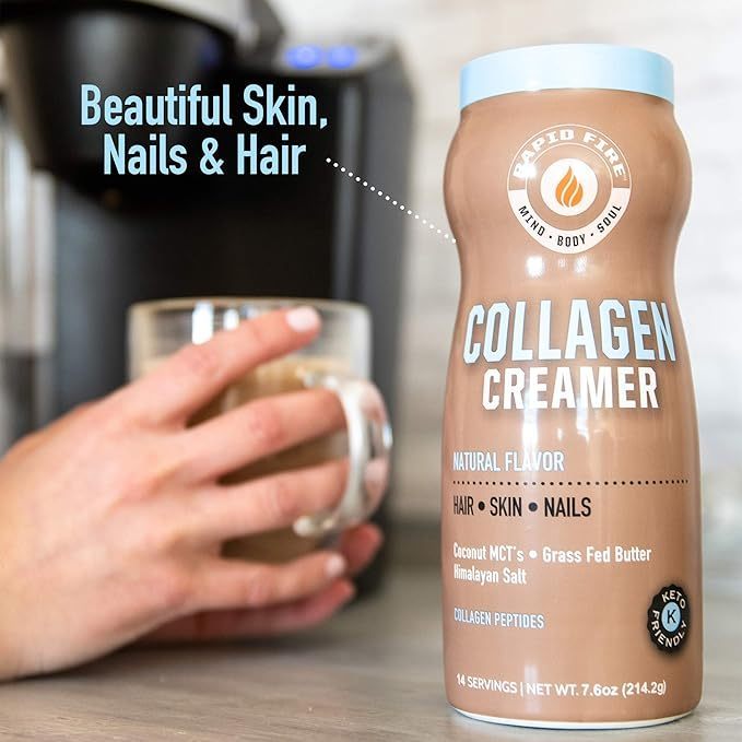 Rapid Fire Unflavored Collagen Creamer 217g
