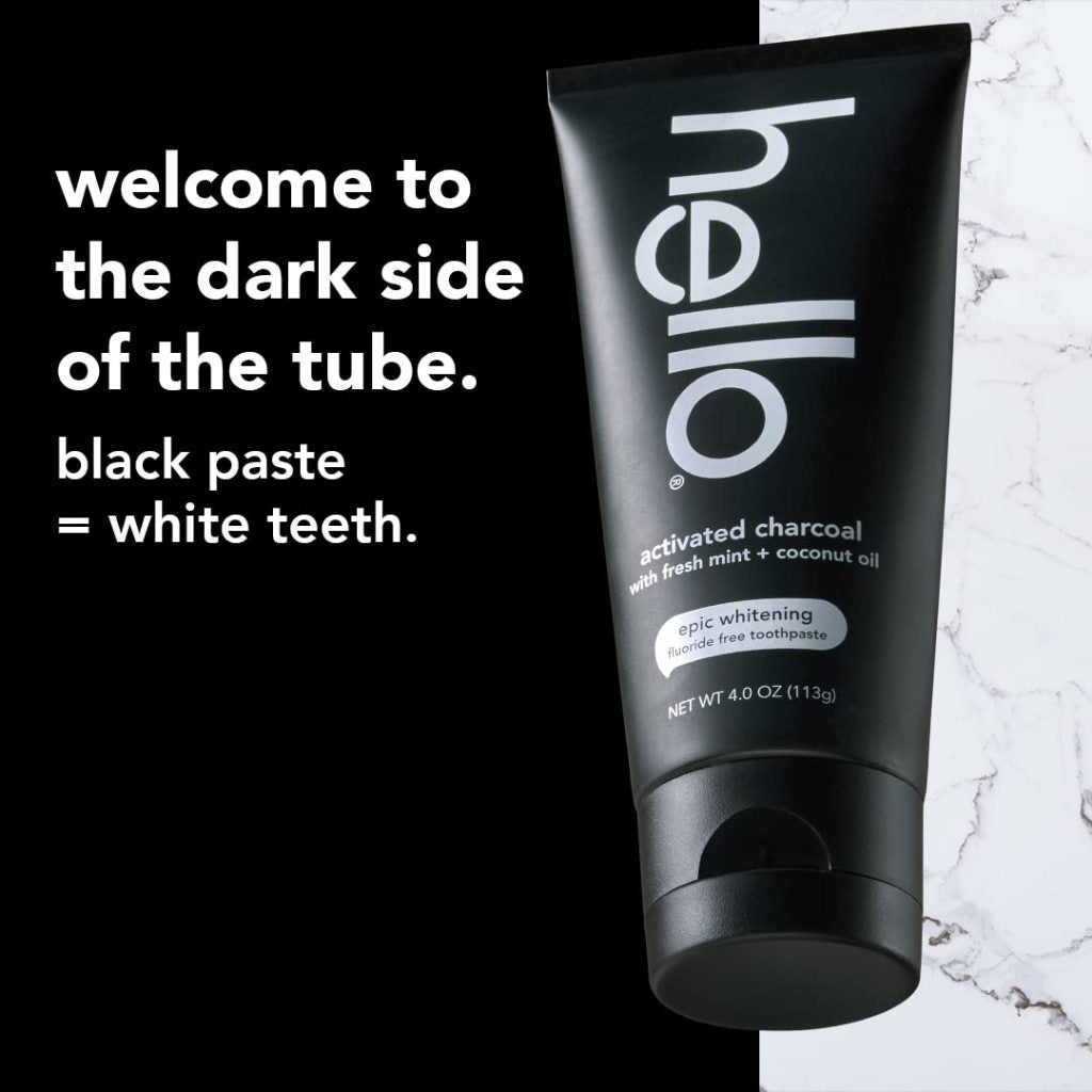 Hello Epic Whitening Activated Charcoal Toothpaste 113g