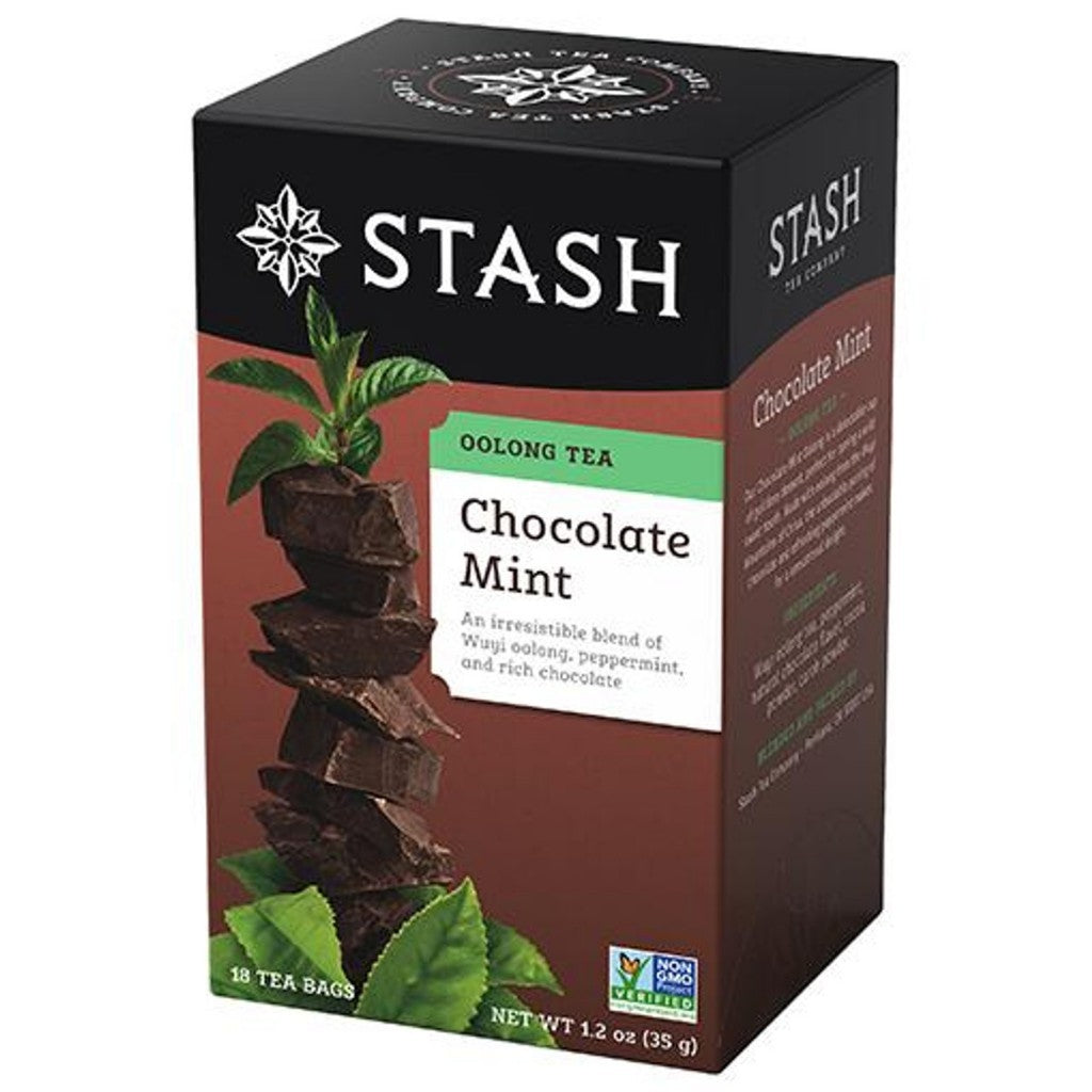 Stash Chocolate Mint Oolong Tea, 18 Tea Bags