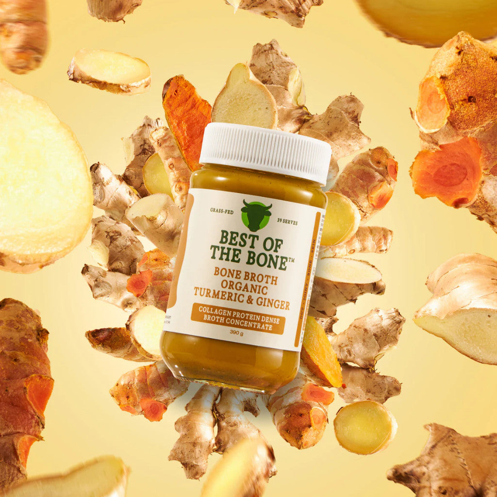 Best of the Bone Organic Turmeric Ginger & Pepper Bone Broth Concentrate 390g