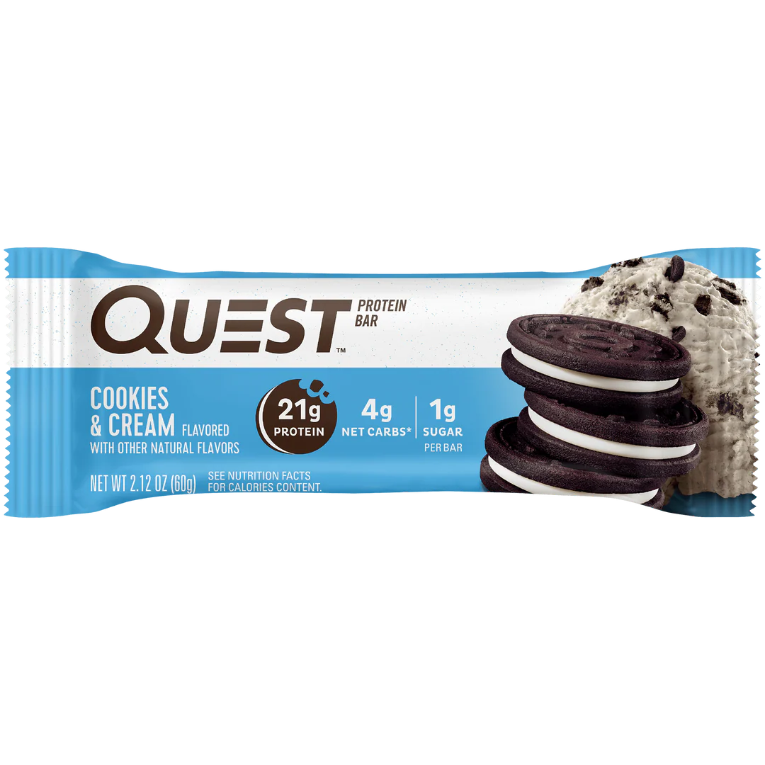 Quest Nutrition Cookies & Cream Protein Bar 60g