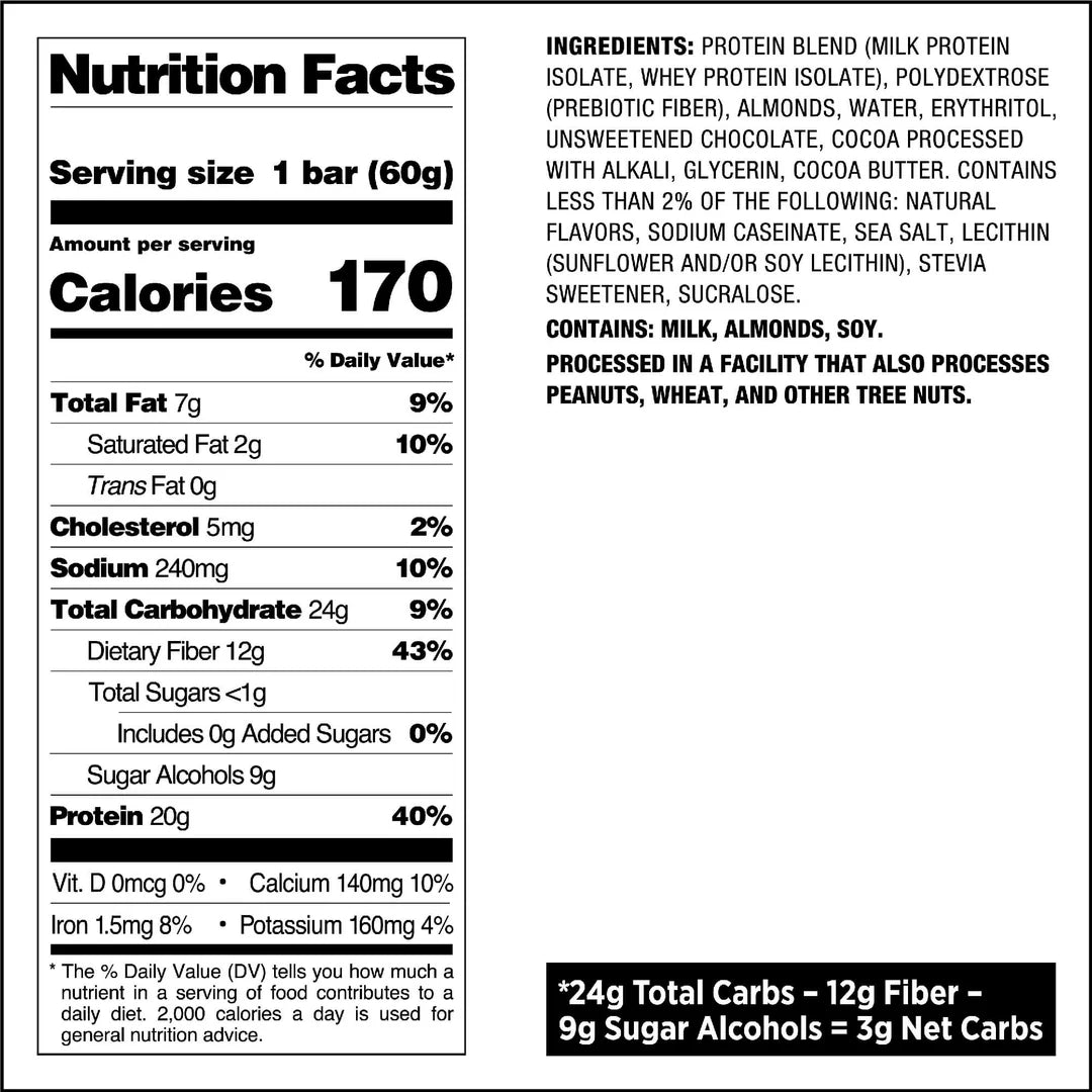 Quest Nutrition Double Chocolate Chunk Protein Bar 60g