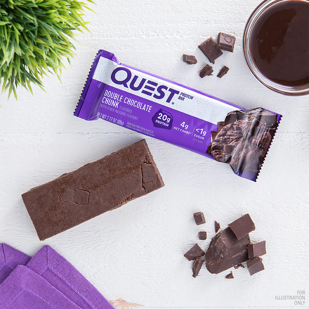 Quest Nutrition Double Chocolate Chunk Protein Bar 60g