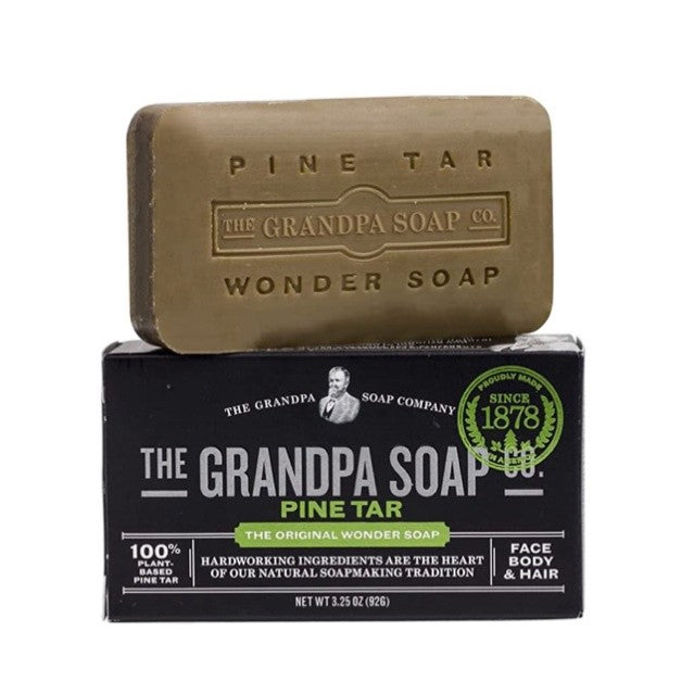The Grandpa Soap Co. Pine Tar Wonder Soap 120g