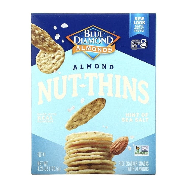 Blue Diamond Almond Nut Thins 120g
