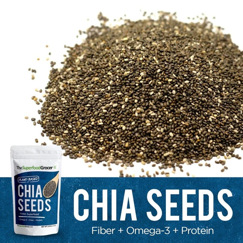 The Superfood Grocer Organic Chia Seeds