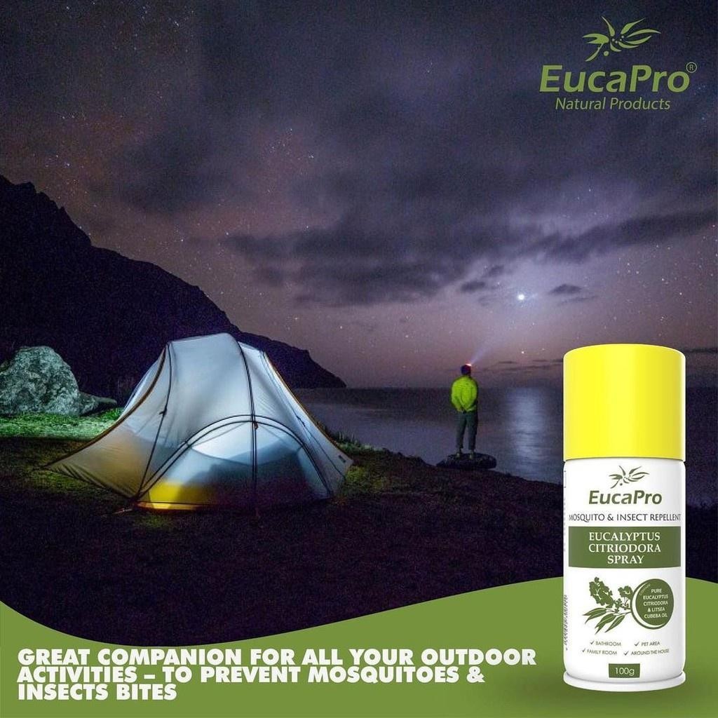 Eucapro Eucalyptus Citriodora Insect Repellant Spray 100mg