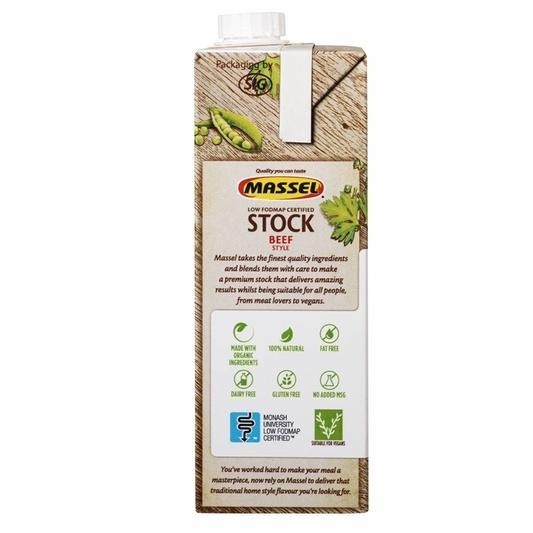 Massel Organic Liquid Stock Beef Style 1L
