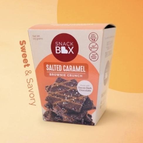 Snack Box Salted Caramel Brownie Crunch 125g