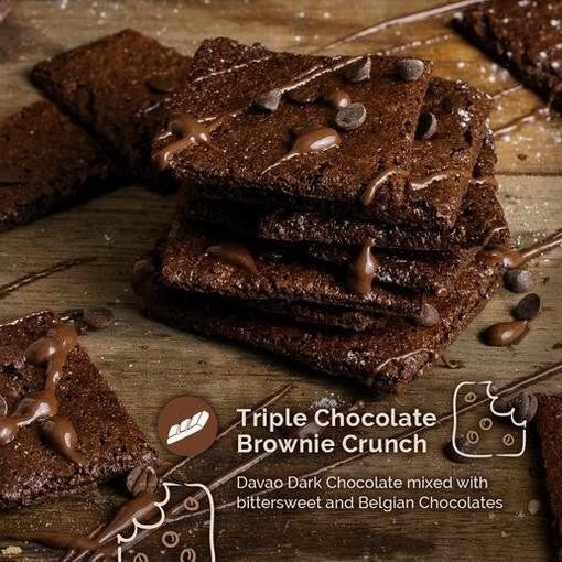 Snack Box Triple Chocolate Brownie Crunch 125g