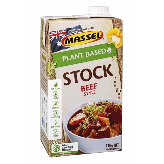 Massel Organic Liquid Stock Beef Style 1L