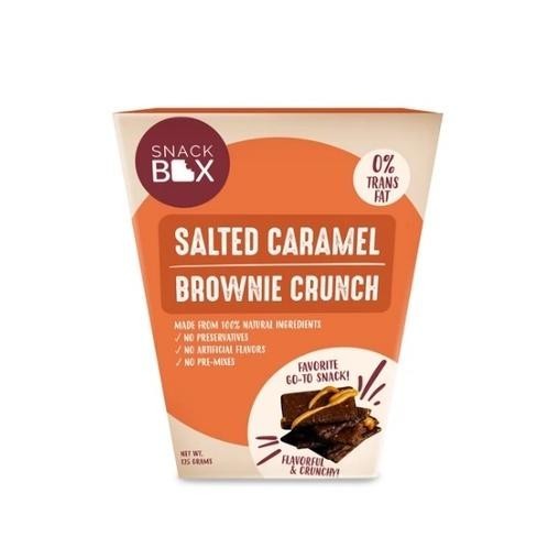 Snack Box Salted Caramel Brownie Crunch 125g