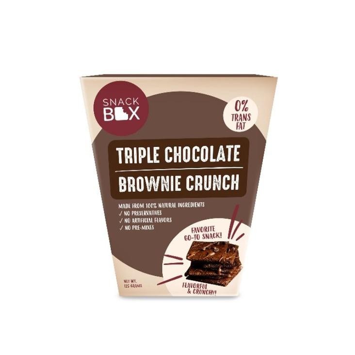 Snack Box Triple Chocolate Brownie Crunch 125g
