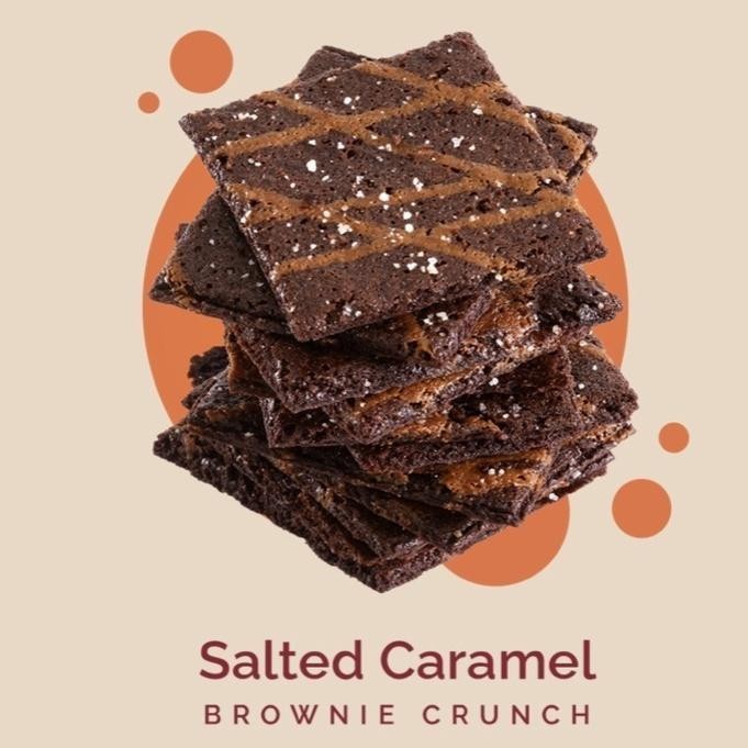 Snack Box Salted Caramel Brownie Crunch 125g