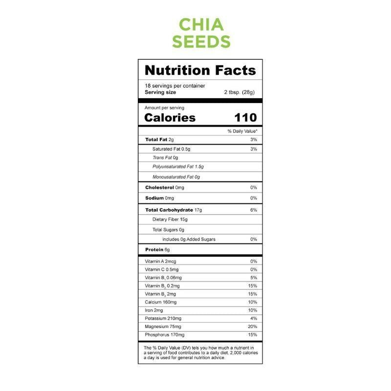 Nutrifam Chia Seeds 100g