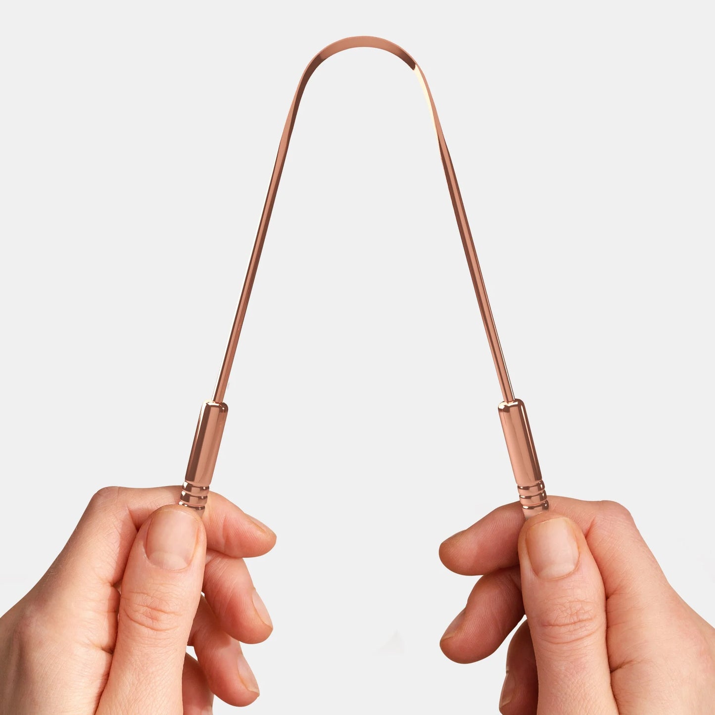 Mastermedi Copper Tongue Scraper w/ Travel Cases, Pack of 2