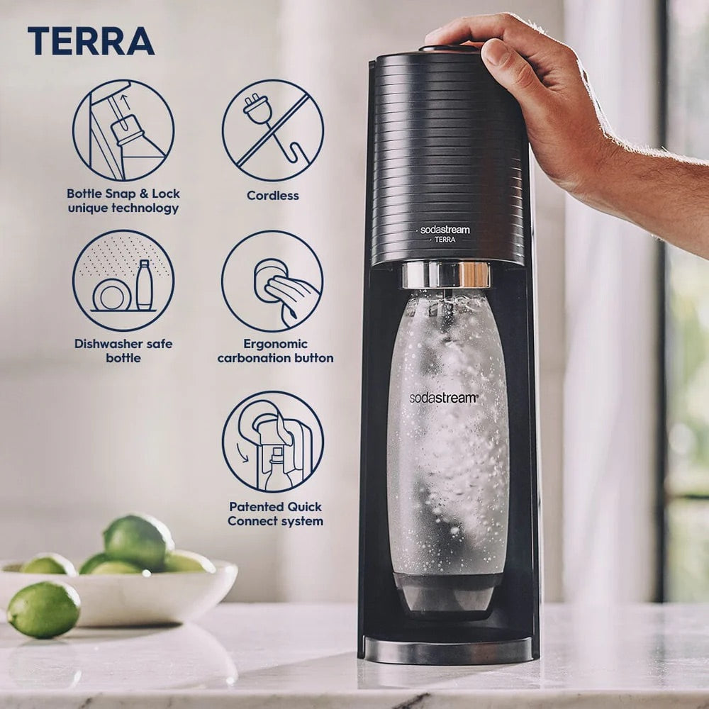 SodaStream TERRA Soda Water Maker