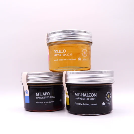 Kubo Honey Sari-Sari Sampler Set 100mlx3