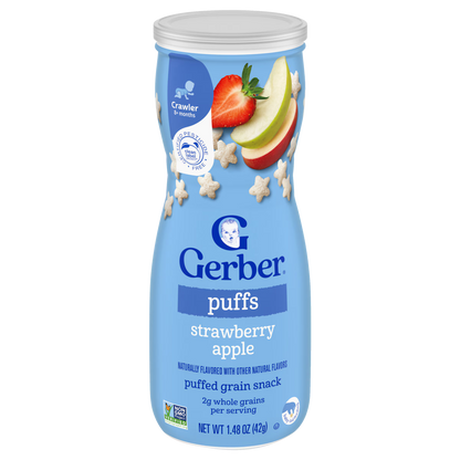 Gerber Snacks Grain & Grow Puffs 42g