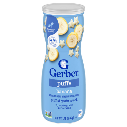 Gerber Snacks Grain & Grow Puffs 42g
