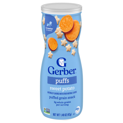 Gerber Snacks Grain & Grow Puffs 42g