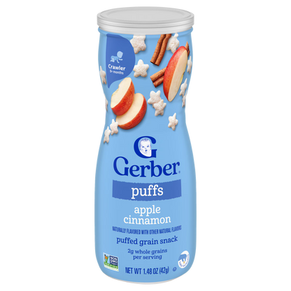 Gerber Snacks Grain & Grow Puffs 42g