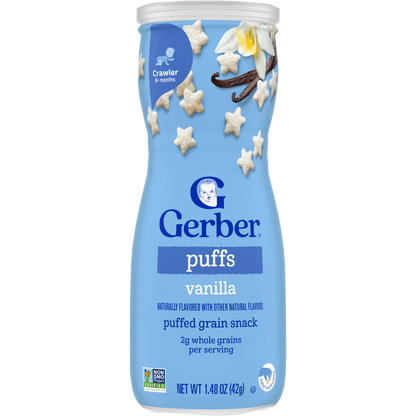 Gerber Snacks Grain & Grow Puffs 42g