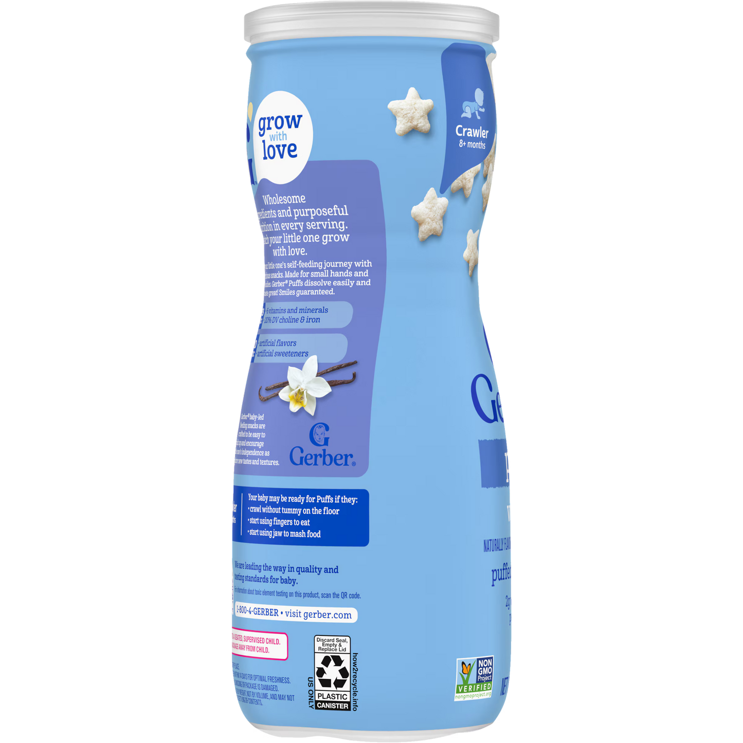 Gerber Snacks Grain & Grow Puffs 42g