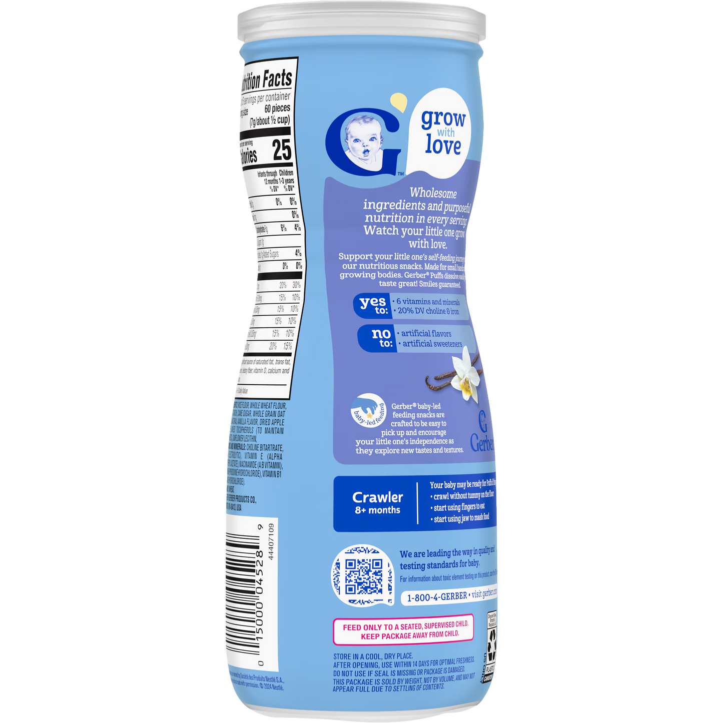 Gerber Snacks Grain & Grow Puffs 42g