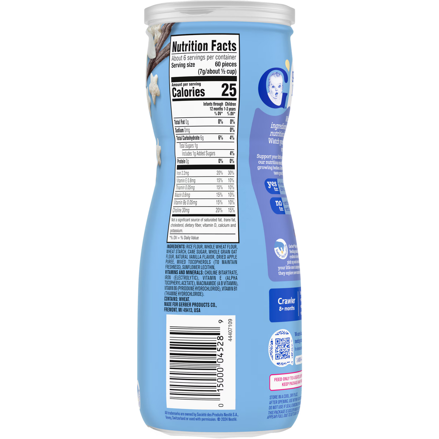 Gerber Snacks Grain & Grow Puffs 42g