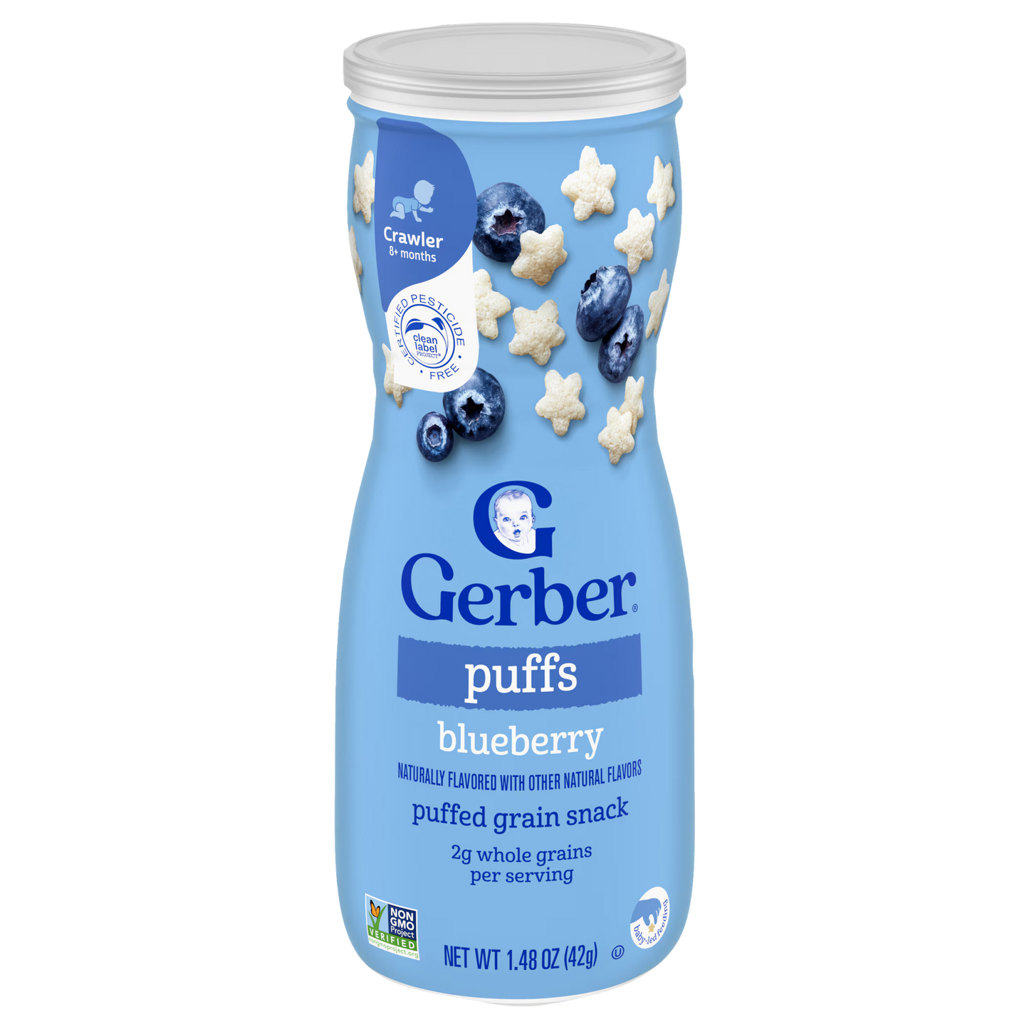Gerber Snacks Grain & Grow Puffs 42g