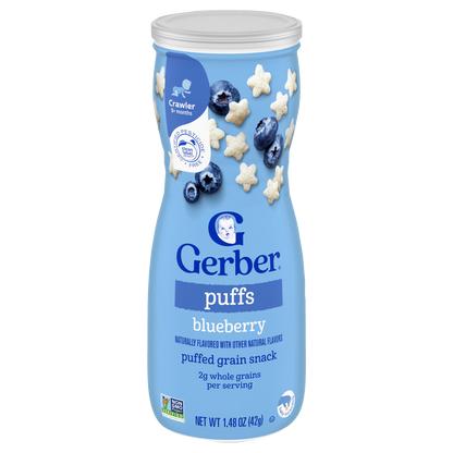 Gerber Snacks Grain & Grow Puffs 42g