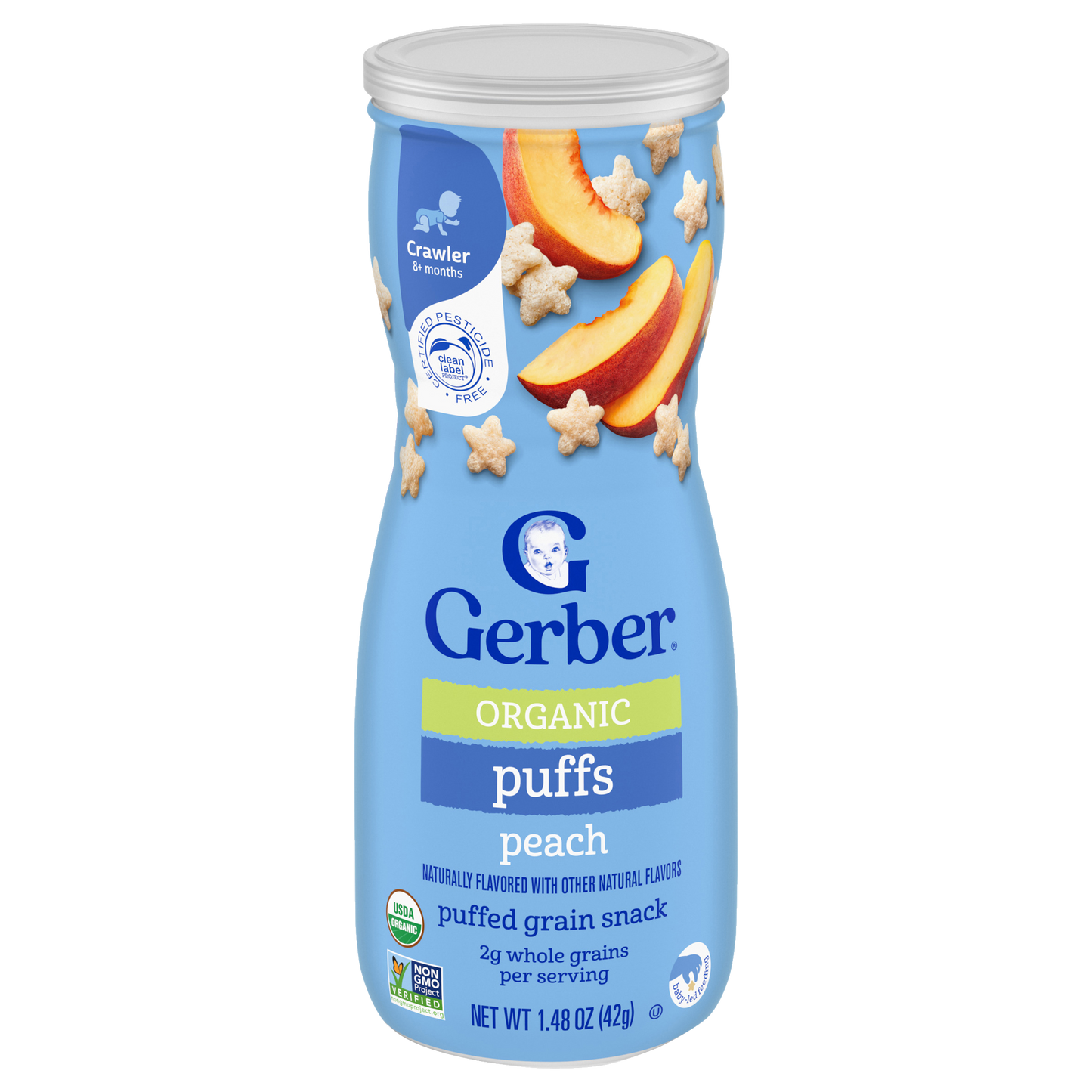 Gerber Snacks Grain & Grow Puffs 42g