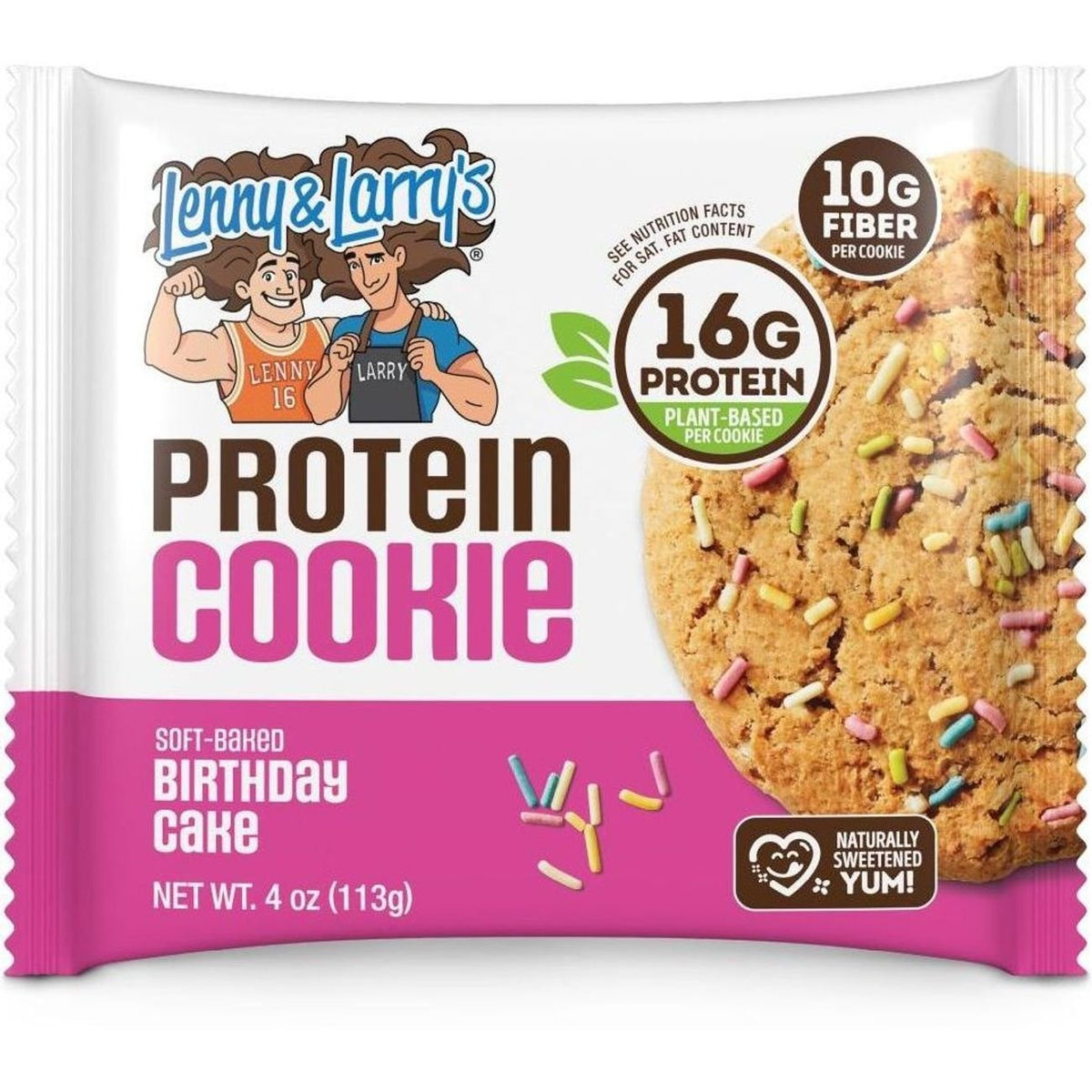 Lenny & Larry's Protein Cookie, Birthday Cake 113g