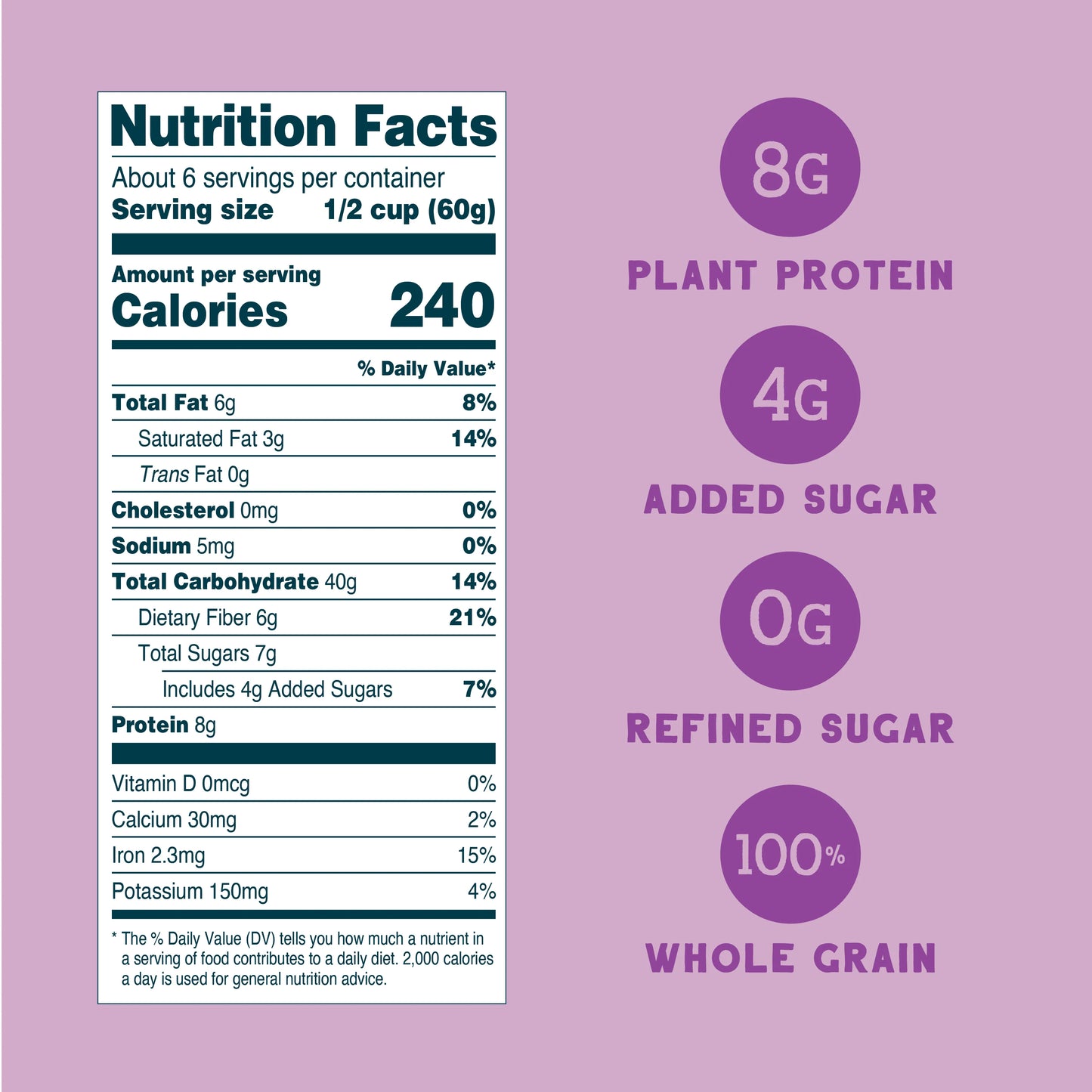 Seven Sundays Wild & Free Blueberry Chia Muesli Cereal 340g