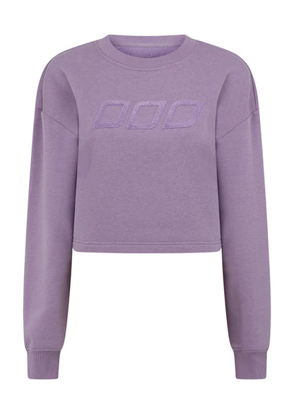 Lorna Jane Violet Classic Cropped Sweat