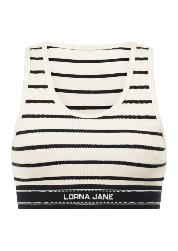 Lorna Jane Horizon Striped Rib Tank
