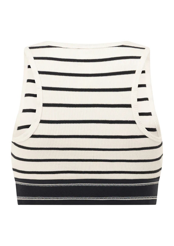 Lorna Jane Horizon Striped Rib Tank