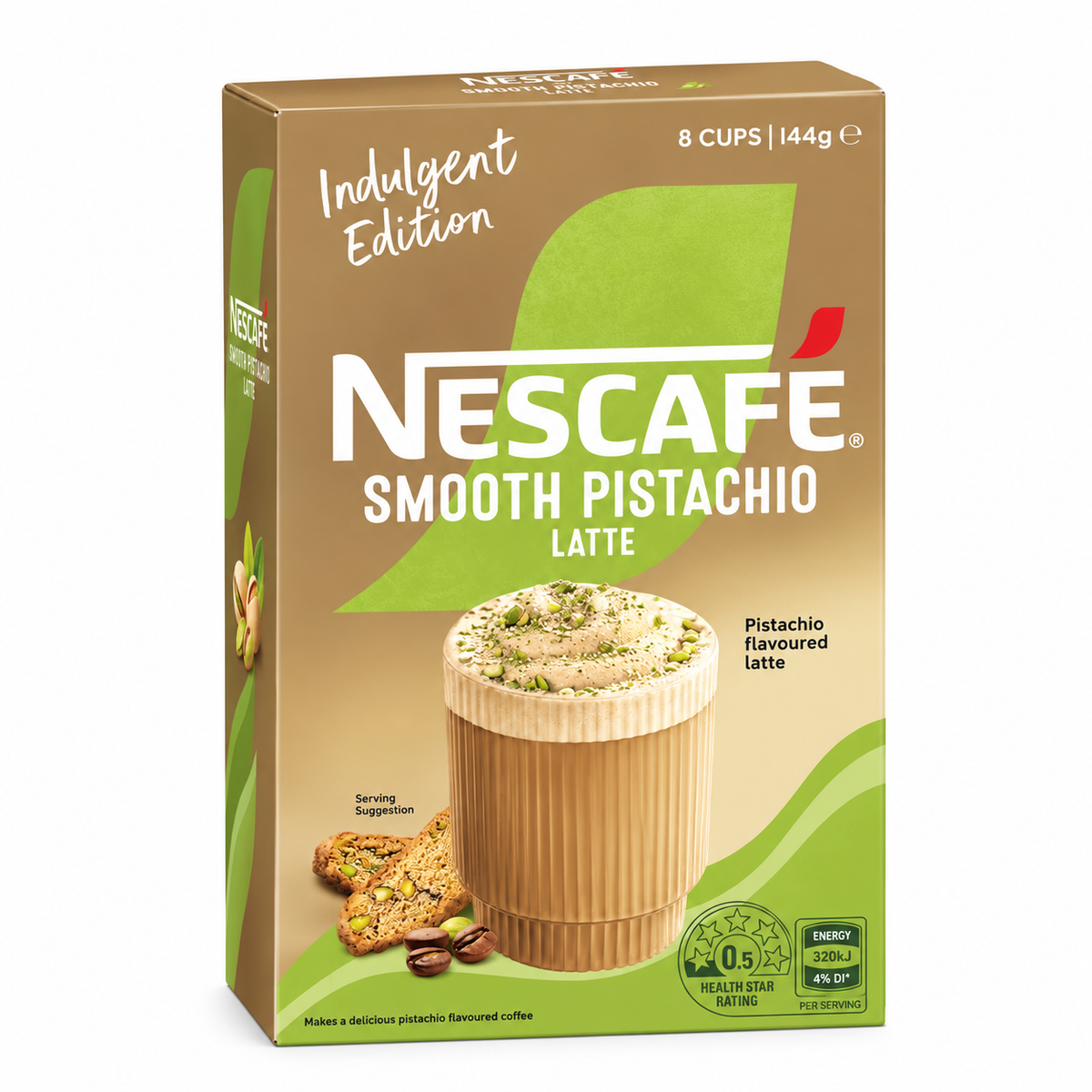 Nescafé Smooth Pistachio Latte, 8 Sachets